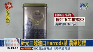 英百年品牌 印度茶農藥超標
