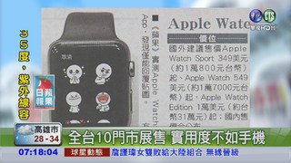 700支Apple Watch 台灣今開賣