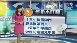 2015.07.24華視晚間氣象 蔡尚樺主播