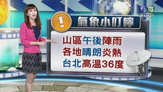 2015.07.31華視晚間氣象 房業涵主播