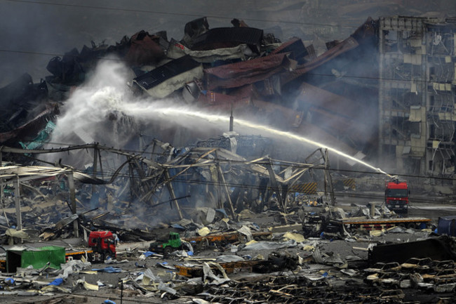 天津大爆炸104死　7百噸氰化納找到了！ | 華視新聞