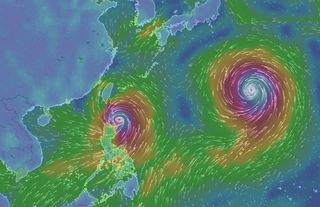 強颱天鵝速度、強度變弱 發布陸警剩50％