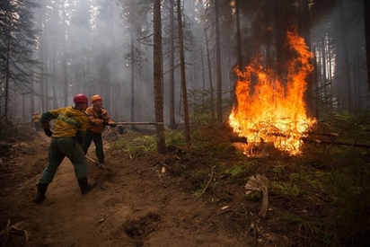 森林大火肆虐 古老貝加爾湖變煉獄 | 