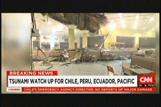 智利8.3強震又海嘯 釀3死20傷