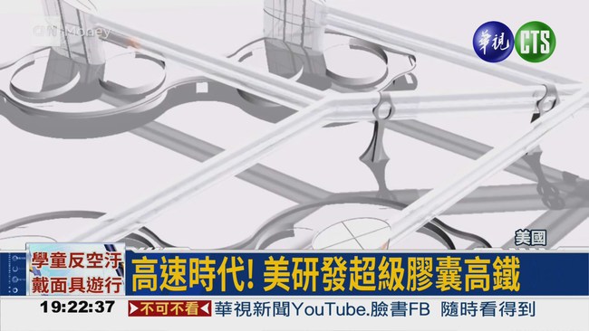 超級膠囊高鐵 時速飆逾1000km | 華視新聞