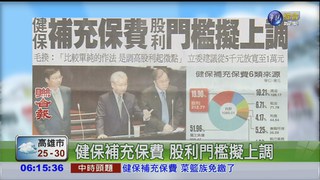 健保補充保費 股利門檻擬上調