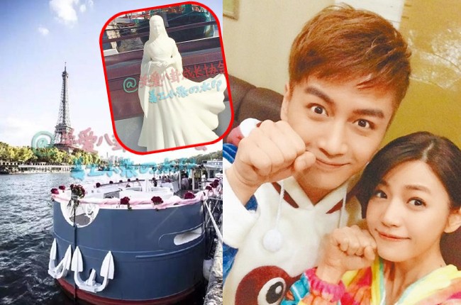 難怪陳妍希點頭嫁他 3D雕像、玫瑰遊艇塞納河 | 華視新聞