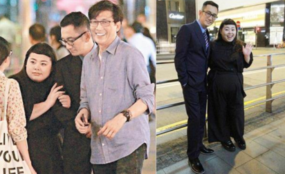 三級片男星換口味 戀上百公斤女諧星？ | 兩人在香港街頭拍攝