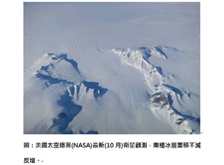 南極冰怎麼沒溶？