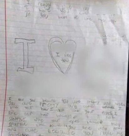9歲男童情書寫這個...竟害他差點被告 | 9歲男童的情書