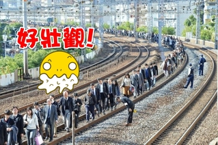 日本電車斷電 鐵路人員竟90度鞠躬致歉