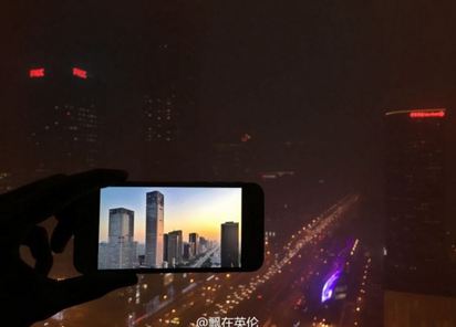 換個角度看 霧霾中的北京天空長這樣 | 北京的夜