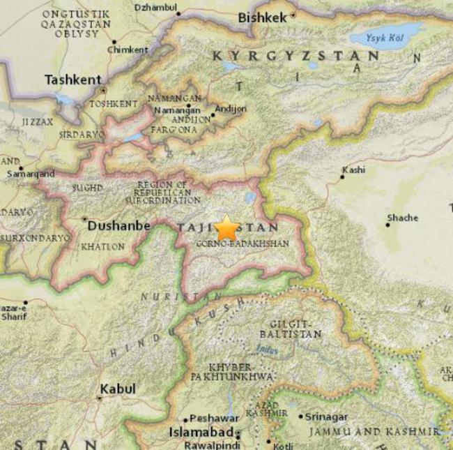 中亞塔吉克7.2強震 印度新德里有感 | 華視新聞