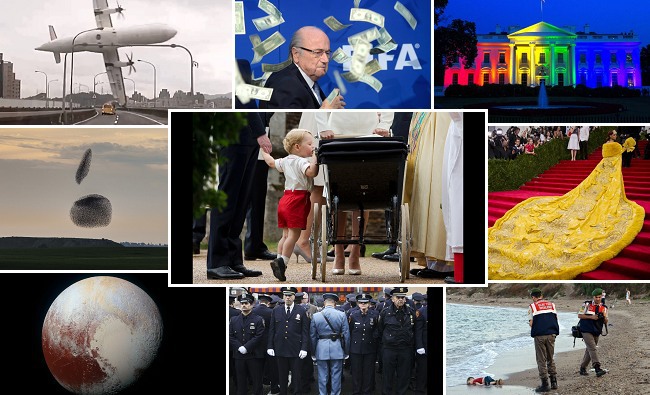 CNN2015年度照片 復興空難.喬治王子上榜 | 華視新聞