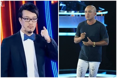 《我是演說家》第二季結束! 小馬.劉軒雙雄稱霸 | 劉謙（左）.與小馬（右）在我是演說家的表演.