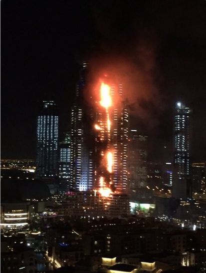 【華視起床號】跨年倒數 杜拜飯店火燒20層 | 