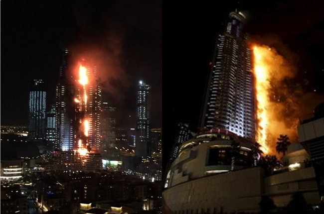 【華視起床號】跨年倒數 杜拜飯店火燒20層 | 華視新聞