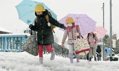 北海道大雪! 海陸交通受阻 撤離萬人 | 東京昨（18日）天也降大雪