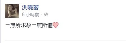 「一齣爛戲」王世鈞臉書公開向洪曉蕾道歉 | 洪曉蕾在王世均PO文後沒多久 也在臉書發文