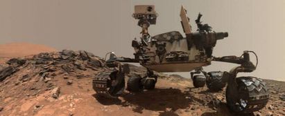 這才是宇宙最強自拍 火星探測器傳回驚人... | NASA在火星的好奇號.