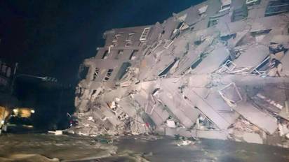 暗夜雙震撼台 台南大樓倒塌住戶受困 | 