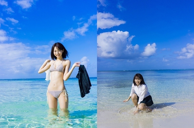 日本第一可愛女高中生 武田玲奈海灘脫衣 | 華視新聞