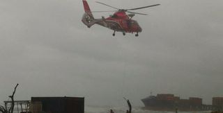空勤救援直升機墜海意外! 4獲救1身亡