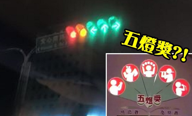 "五個燈全亮!" 台中路口號誌故障交通打結 | 華視新聞