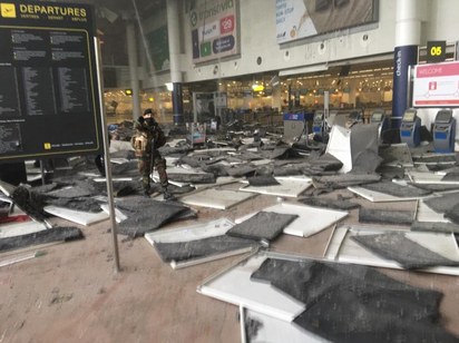 最新! 比利時布魯塞爾機場兩爆炸 機場關閉 | 爆炸威力驚人 