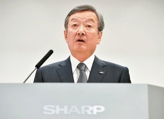 日本共同社：夏普社長高橋決定辭職下台
