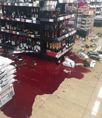【更新】日本史上第4強震!  熊本6.4地震 9死近千傷 | 便利商店商品散落一地