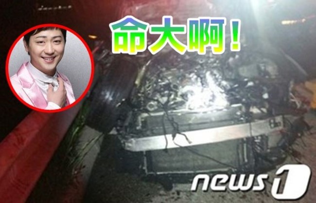 驚險! 韓歌手撞25噸卡車 逃過一劫 | 華視新聞
