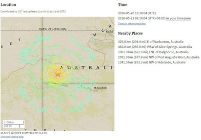 【華視起床號】澳洲中部今晨 發生規模5.9地震 | 