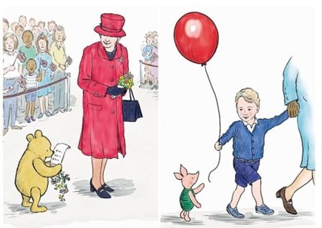 同慶90大壽 小熊維尼與英國女王動畫相遇 | 華視新聞