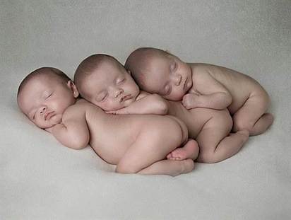【多圖】2億分之1的機率! 同卵三胞胎超難分 | 