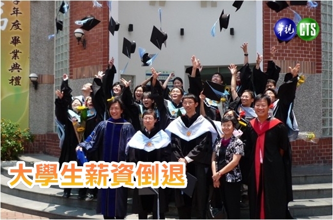 【華視最前線】大學生「不值錢」 畢業生薪資倒退16年 | 華視新聞