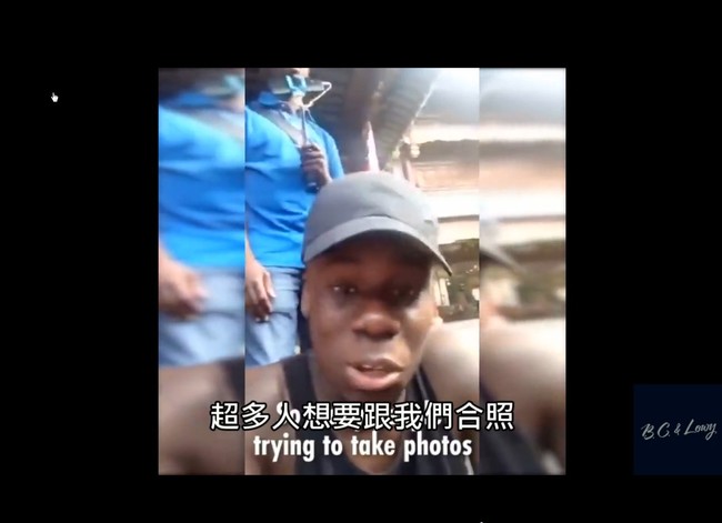 坐在路邊也爆紅? 英國籍黑人自嘲:黑鬼遊中國 | 華視新聞