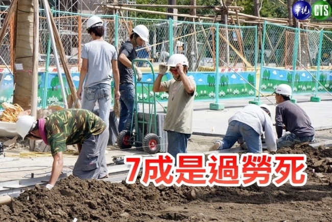 勞動部公布職業病給付概況 "過勞死"達7成 | 華視新聞