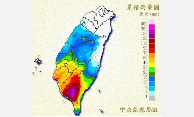 快訊! 台中以南防大.豪雨 屏東累積雨量近350毫米　 | 華視新聞