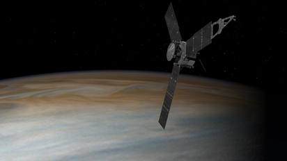 【影】朱諾號成功進軌道 NASA:將揭木星神秘面紗 | 