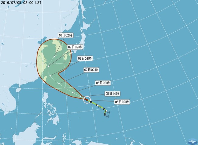 颱風尼伯特恐成強颱 周四周五近台 | 華視新聞