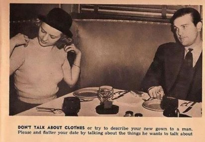約會要看手冊! 1938年的女人就是如此? | 