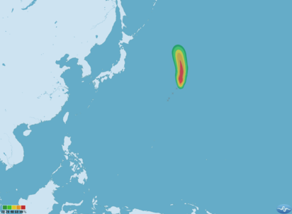 2號颱風盧碧成形! 對台影響機率低 | 輕度颱風盧碧24小時內影響範圍。