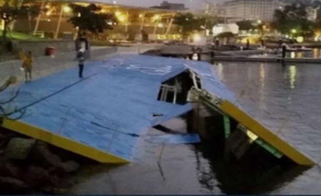 里約奧運即將開幕 帆船場地傳出崩塌意外 | 華視新聞