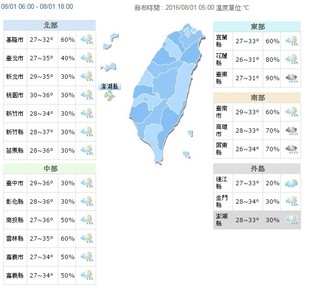 【華視搶先報】今新竹高溫37度 花東高屏發布豪雨特報