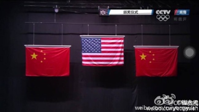 超糗! 奧運大陸國旗印錯 星星位置搞烏龍 | 華視新聞