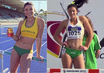 最性感熱身選手 澳洲跨欄美女珍妮克【影】 | 