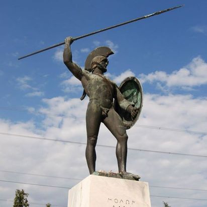 【奧運】飛魚創神話 2168年前古人紀錄被打破 | 西元前152年古代奧運傳奇跑者Leonidas of Rhodes。翻攝畫面。