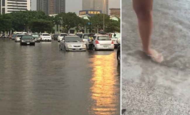 【影】 豪雨下不停 高雄市區多處淹水 | 華視新聞
