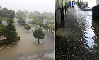 雨襲南台灣多淹水 12縣市發豪、大雨特報